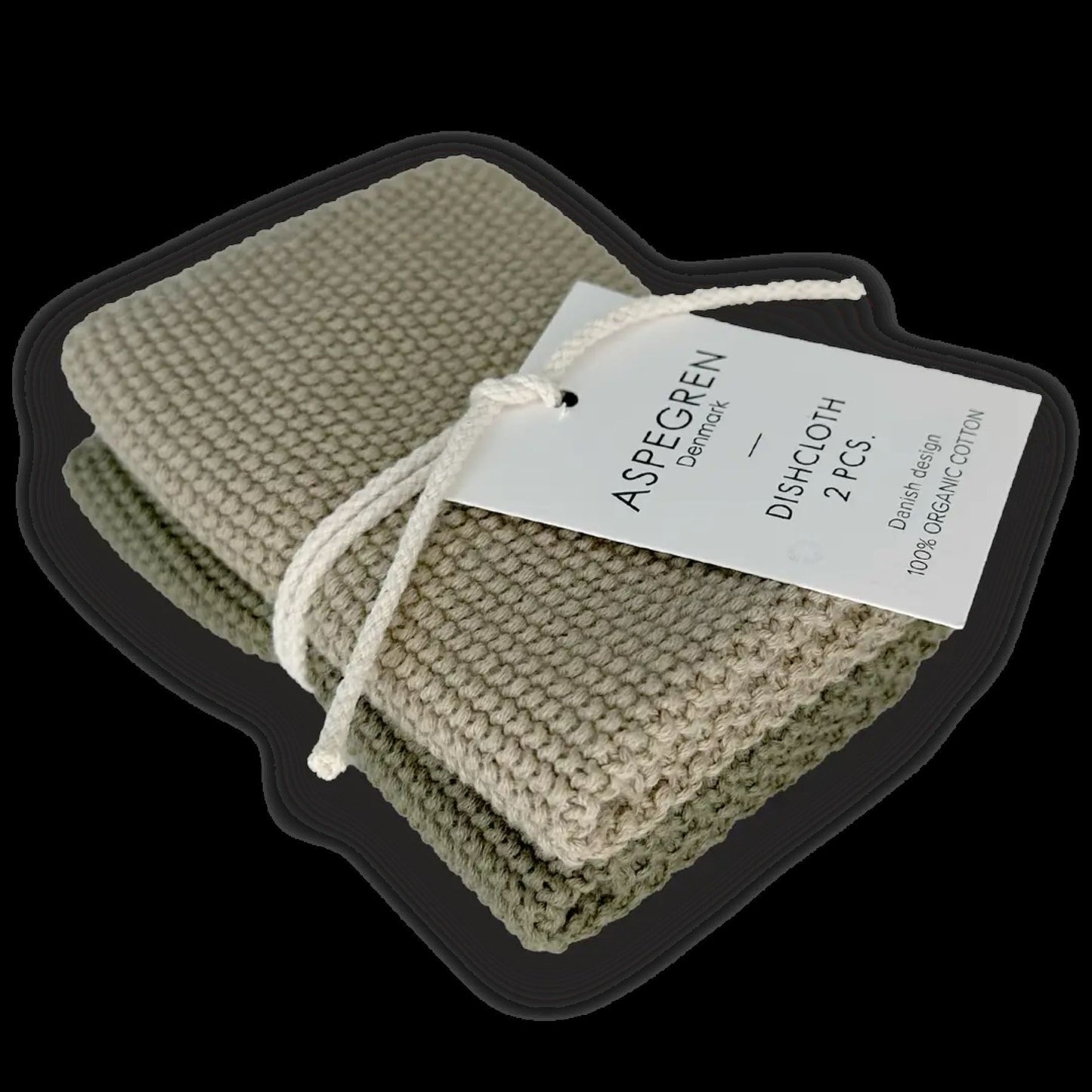 Aspegren Denmark Spültücher 2er Set - Farbe olive