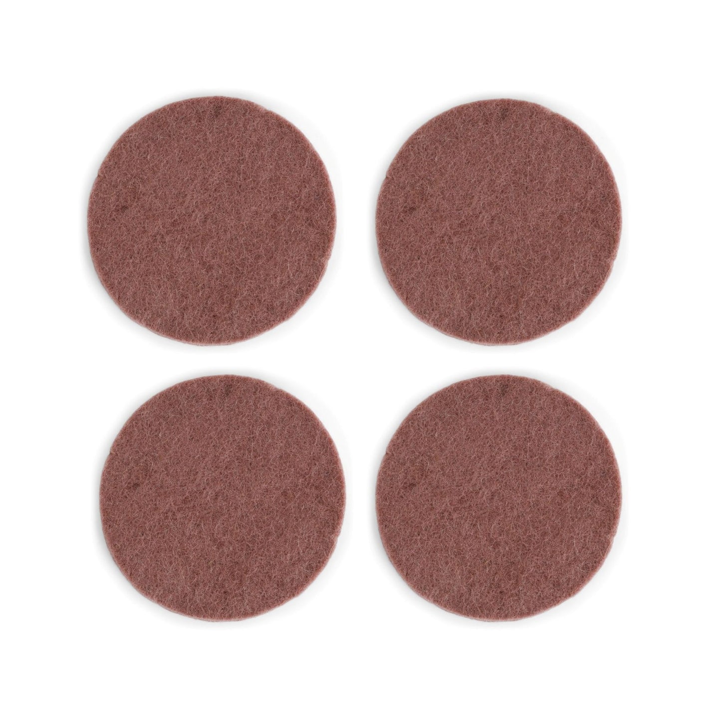 Gry & Sif Filz Untersetzer 4er Set - altrosa 2