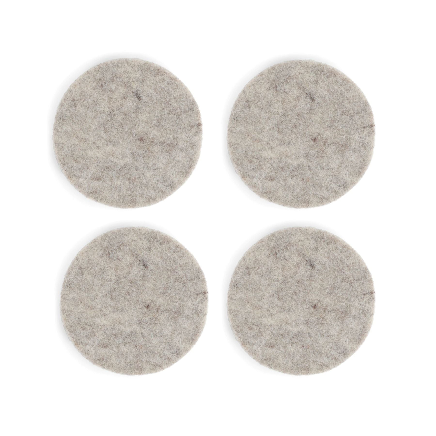 Gry & Sif Filz Untersetzer 4er Set - grau 2