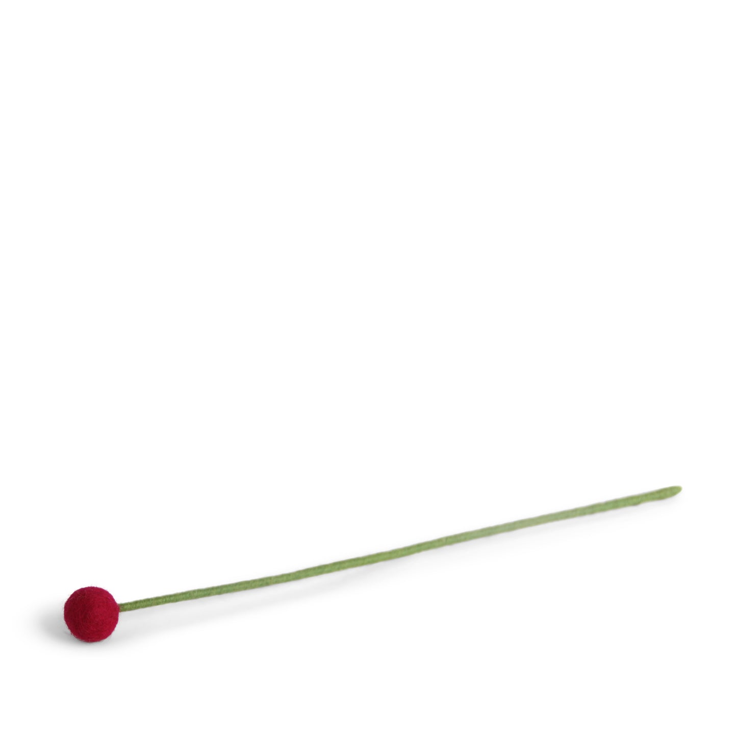 Gry & Sif Filzblumen Filzkugelblumen 2cm - cerise fuchsia
