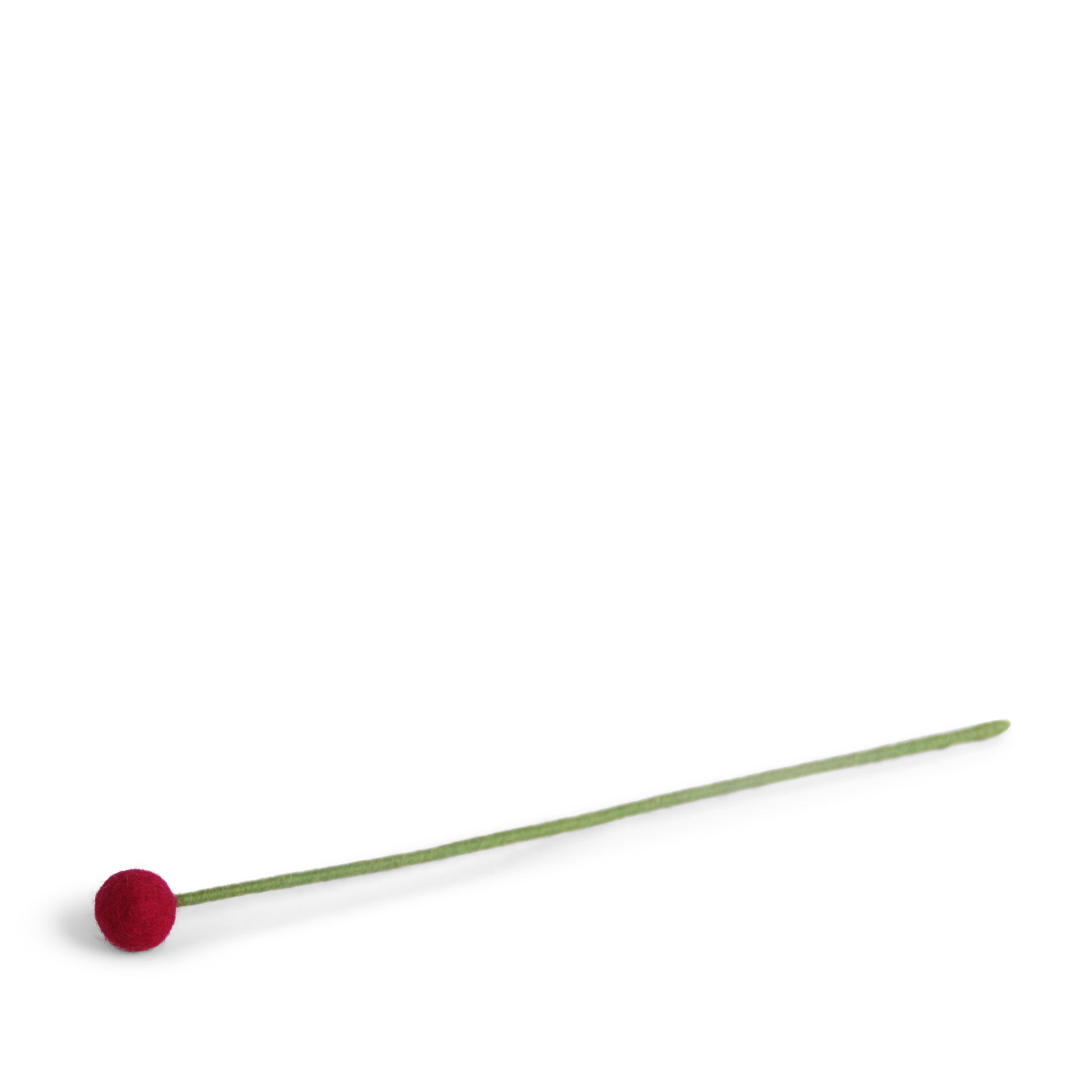 Gry & Sif Filzblumen Filzkugelblumen 2cm - cerise fuchsia