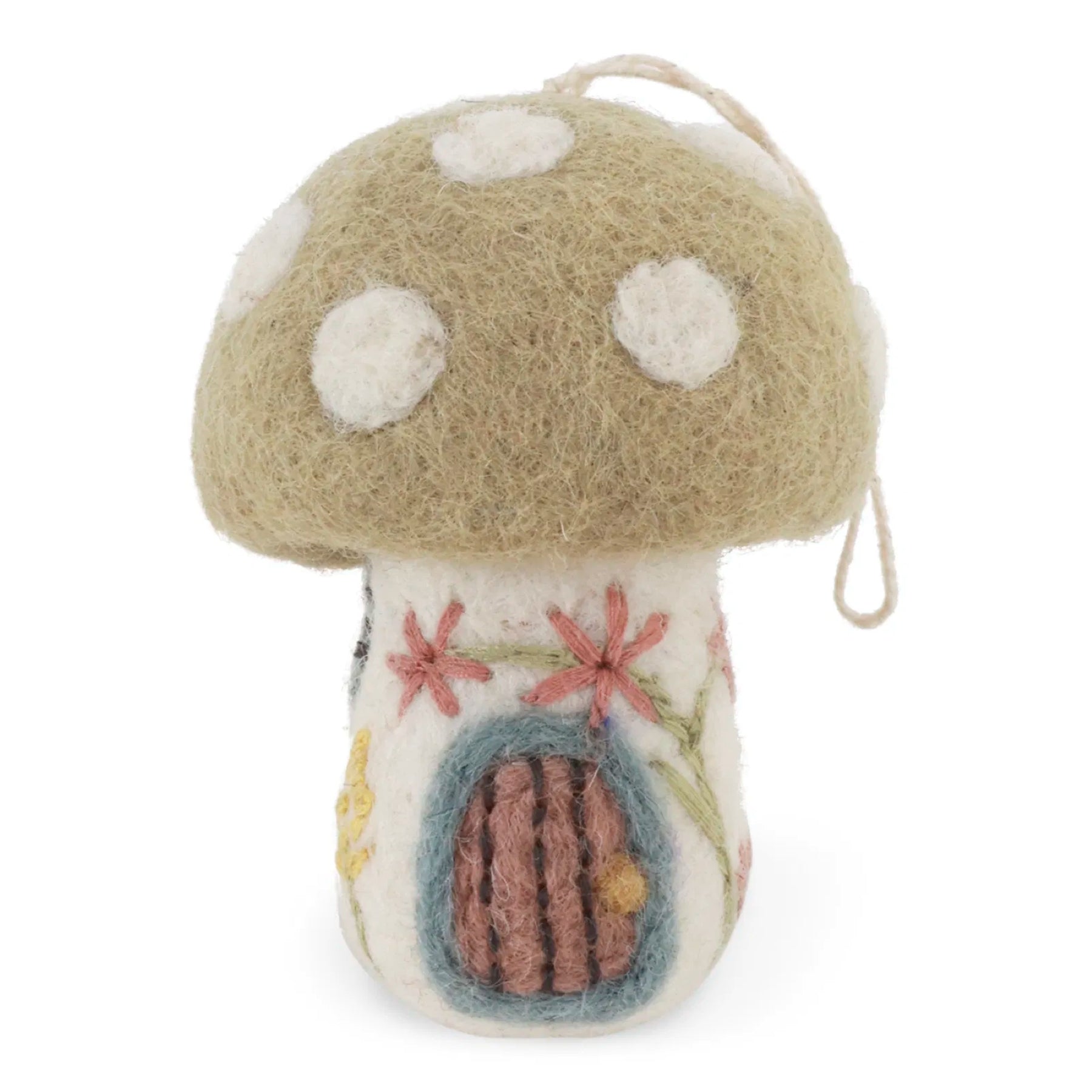 Gry & Sif Filzblumen Frühlingspilz klein Anhänger