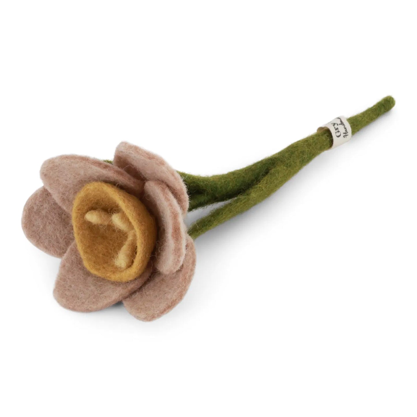 Gry & Sif Filzblumen Narzisse / Osterglocke klein - zartrosa