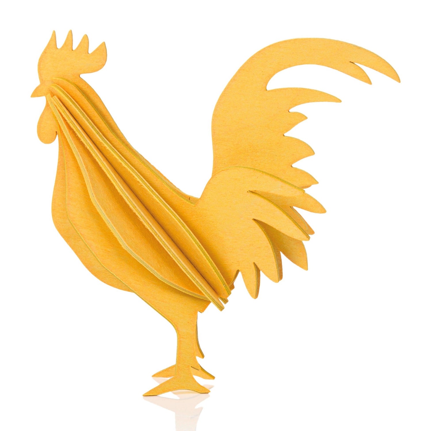 LOVI. Holzfigur Hahn 10cm