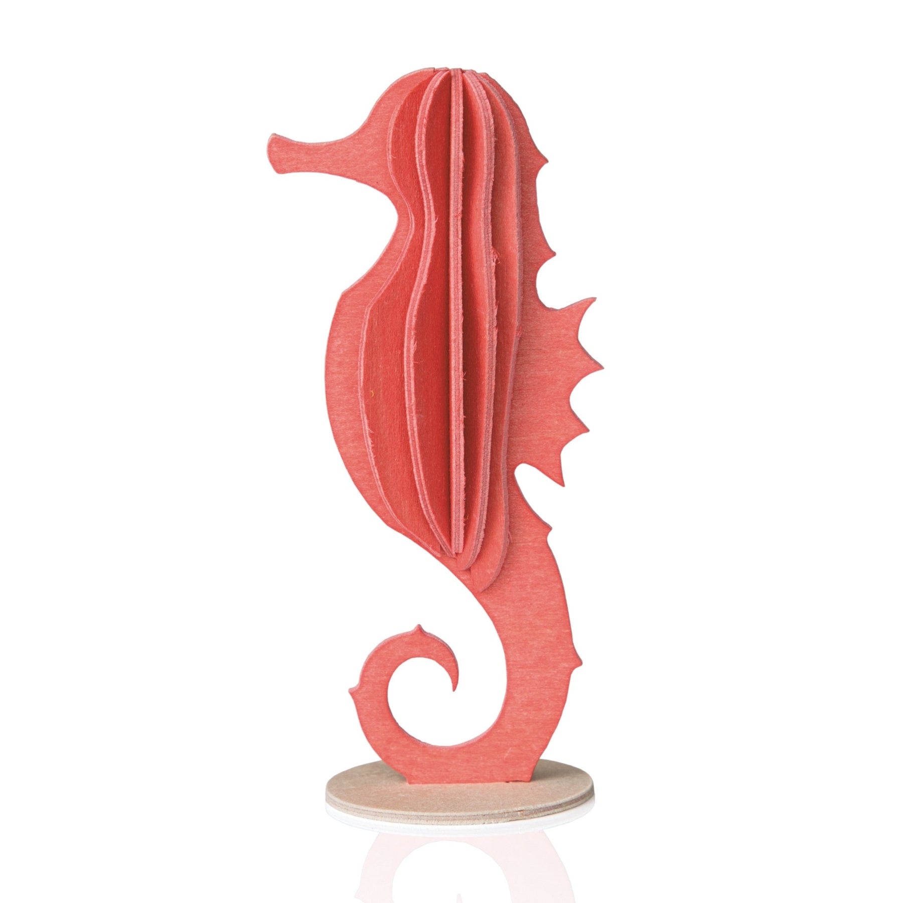 LOVI. Holzfigur Seepferdchen