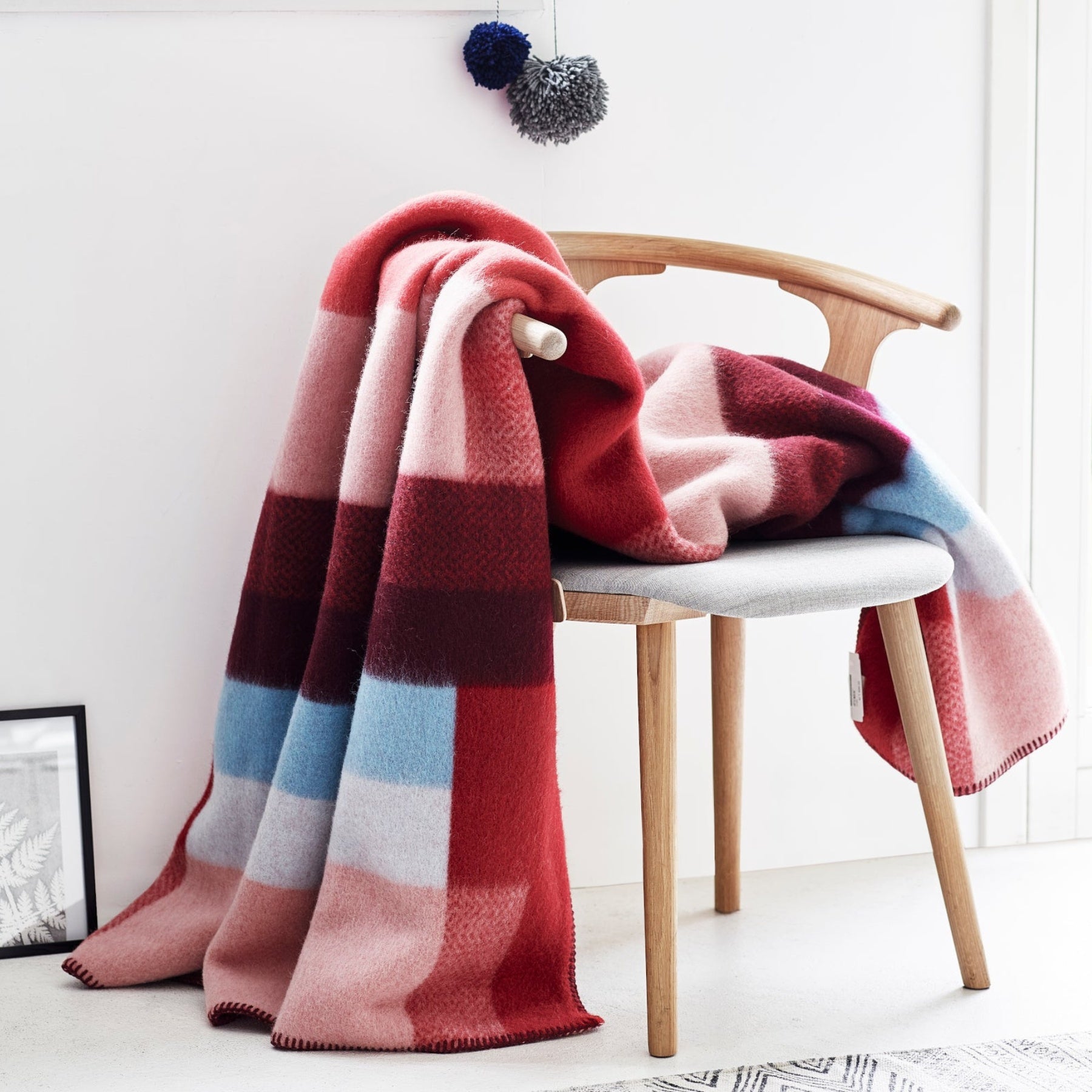 Roros. Wolldecke Mikkel