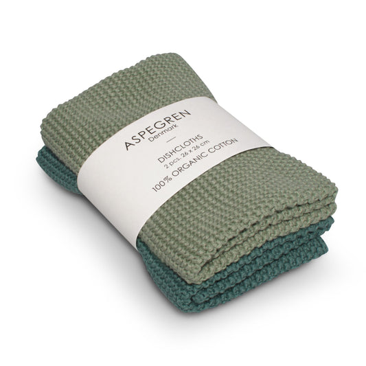 Aspegren Denmark Spültücher 2er Set - Farbe minze