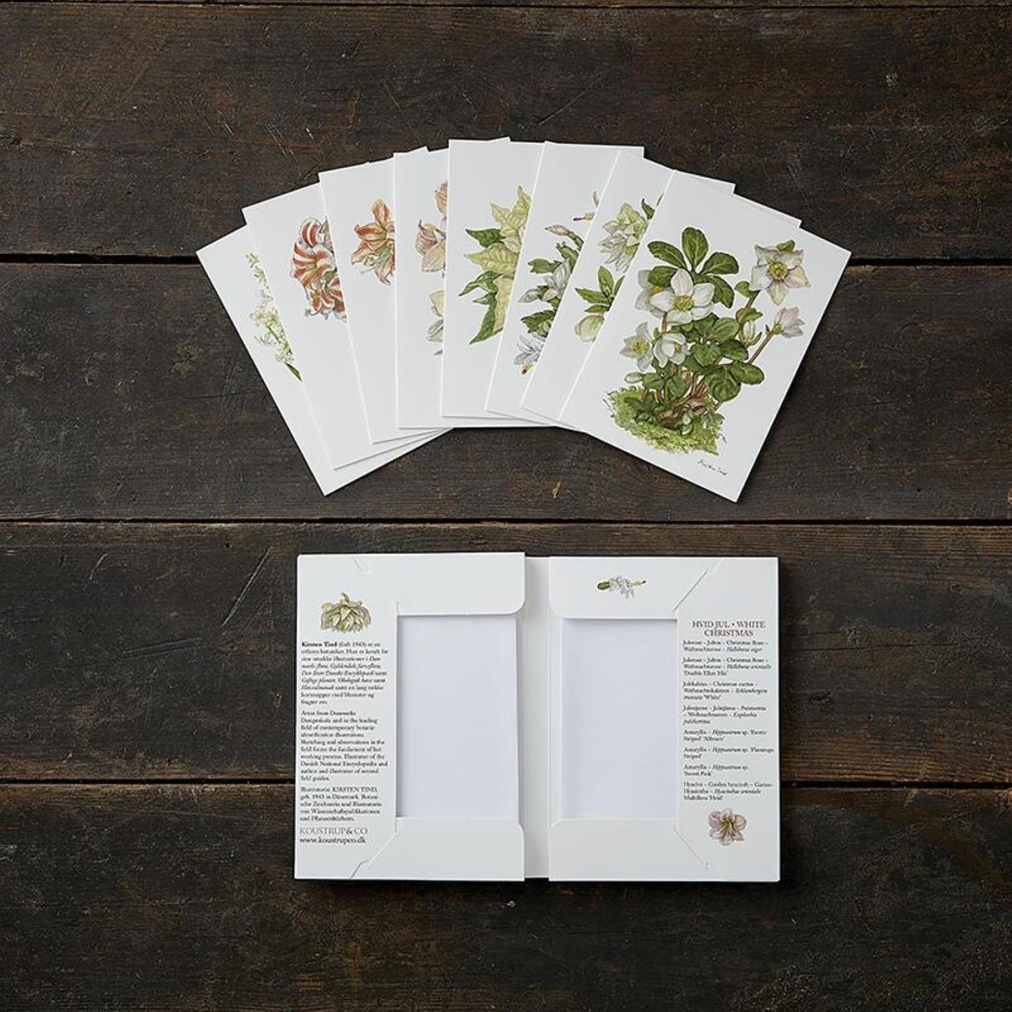 KOUSTRUP & CO Papeterie - Postkarten Set Weihnachten - 8 Stück